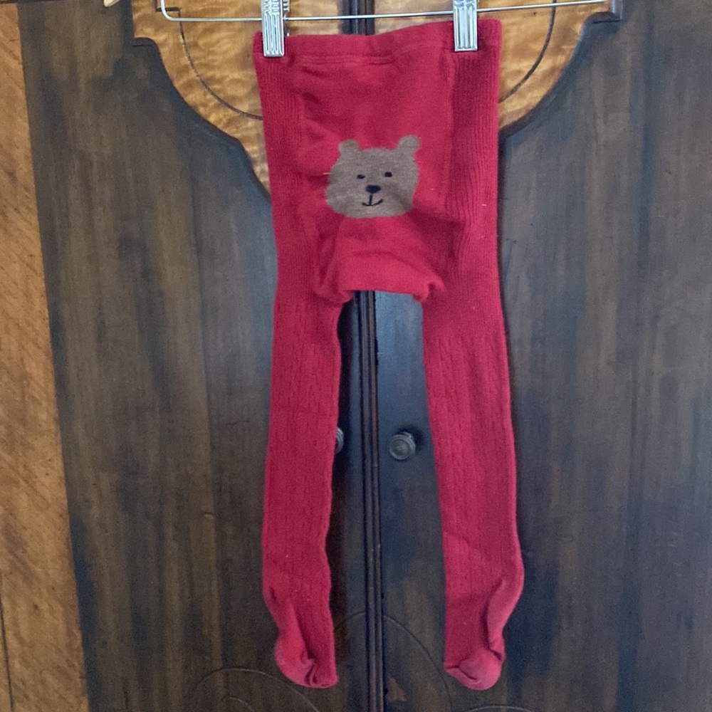 Red bear stockings
